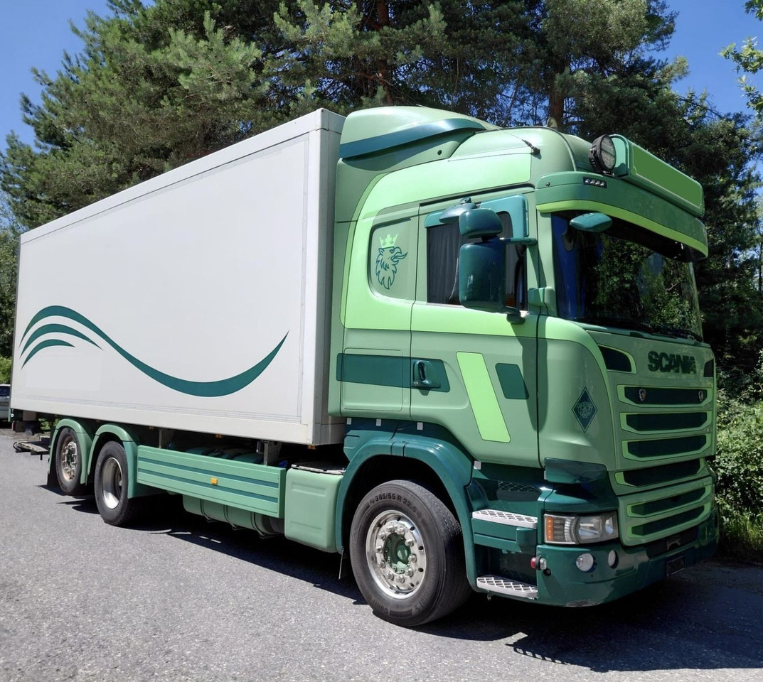 Scania R450 6x2, E6, Thermo King UT 1200, Ladebordwand - Camião frigorífico: foto 4 Scania R450 6x2, E6, Thermo King UT 1200, Ladebordwand - Camião frigorífico: foto 4