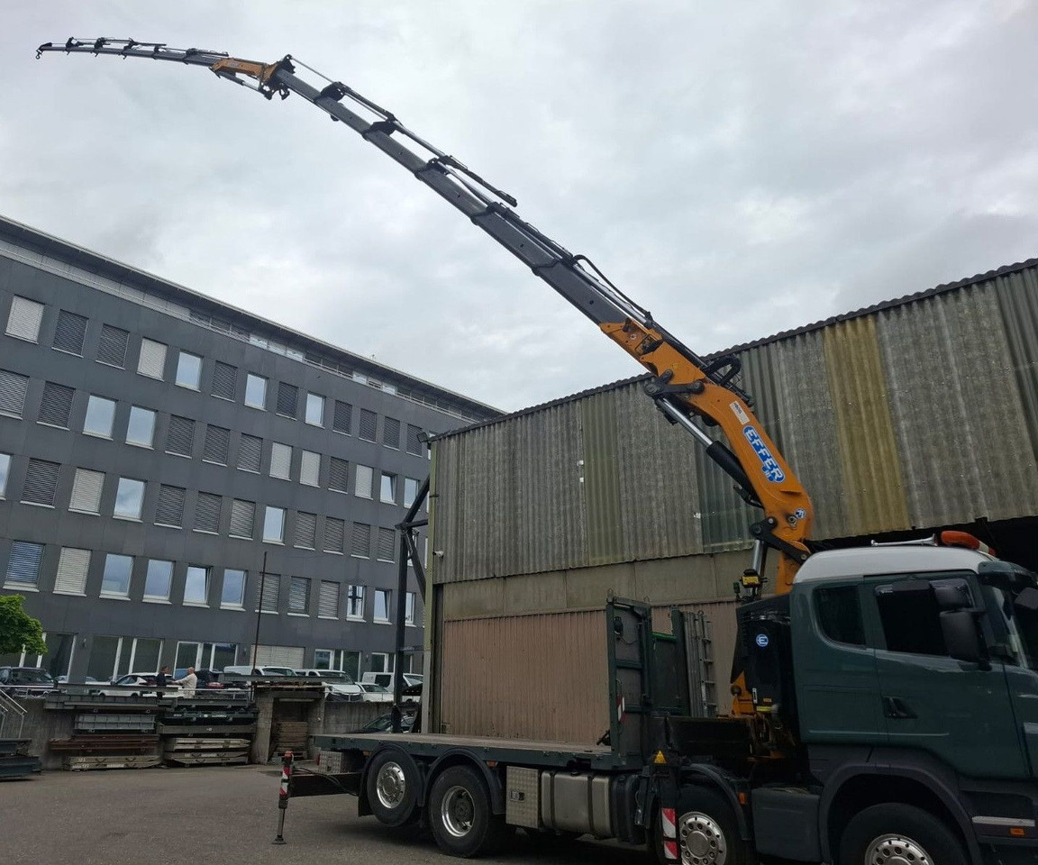 Scania R500 V8 8x2, E5, Effer 585 6S + Flyjib + winch - Camião grua: foto 3 Scania R500 V8 8x2, E5, Effer 585 6S + Flyjib + winch - Camião grua: foto 3