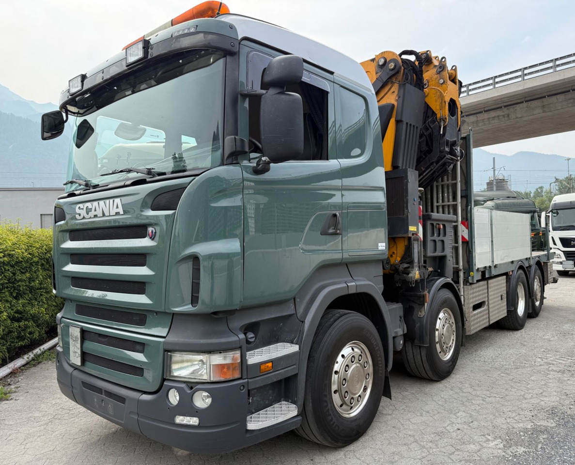 Scania R500 V8 8x2, E5, Effer 585 6S + Flyjib + winch - Camião grua: foto 1 Scania R500 V8 8x2, E5, Effer 585 6S + Flyjib + winch - Camião grua: foto 1