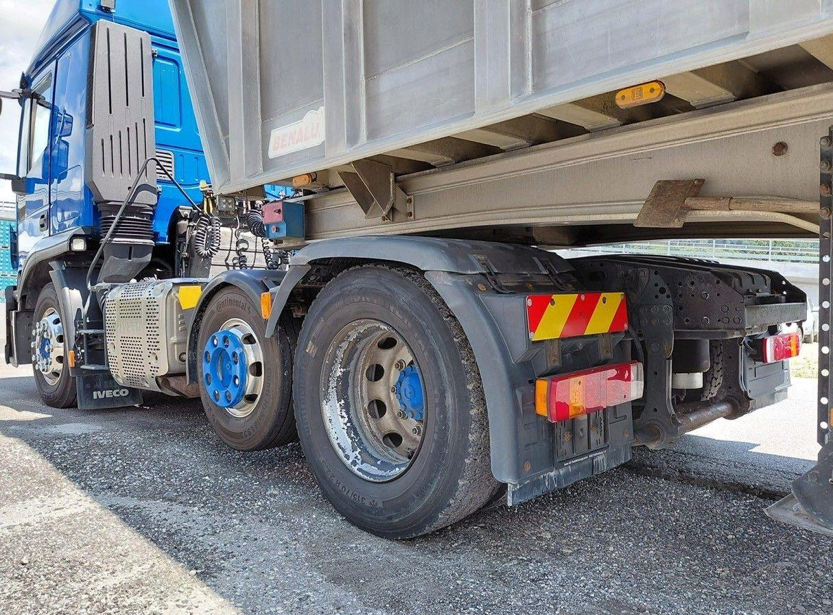 Tractor Iveco 440S48TX Stralis 6x2, E6, Kipphydraulik: foto 6