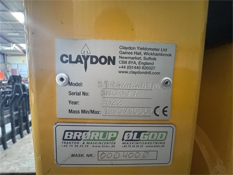 Claydon 7,5 meter Kørt under 300 HA - Grade de dentes flexíveis: foto 4 Claydon 7,5 meter Kørt under 300 HA - Grade de dentes flexíveis: foto 4