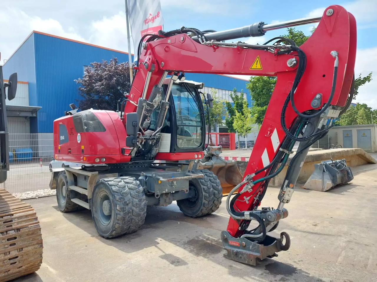 2018 Liebherr A 914 Litronic - Escavadeira de rodas: foto 2 2018 Liebherr A 914 Litronic - Escavadeira de rodas: foto 2