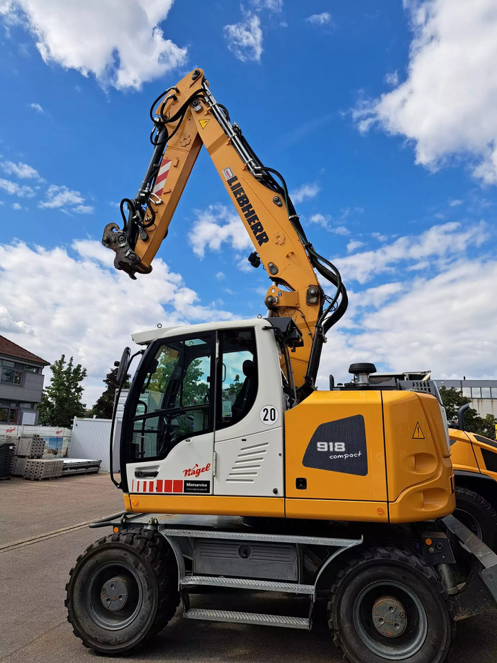 2018 Liebherr A 918Compact - Escavadeira de rodas: foto 1 2018 Liebherr A 918Compact - Escavadeira de rodas: foto 1