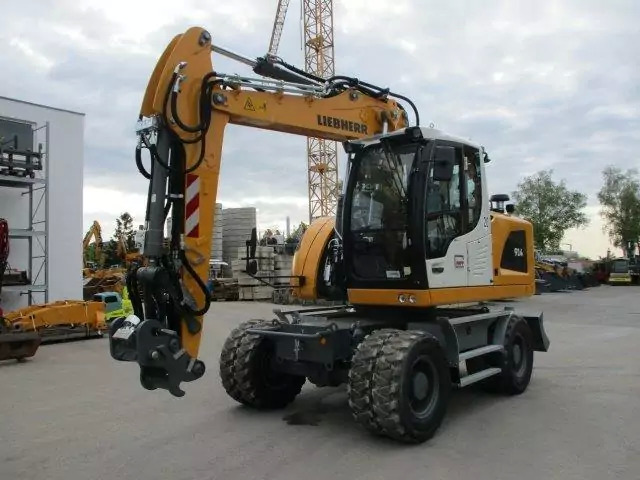 2023 Liebherr A 914 Litronic G6.0-D - Escavadeira de rodas: foto 1 2023 Liebherr A 914 Litronic G6.0-D - Escavadeira de rodas: foto 1