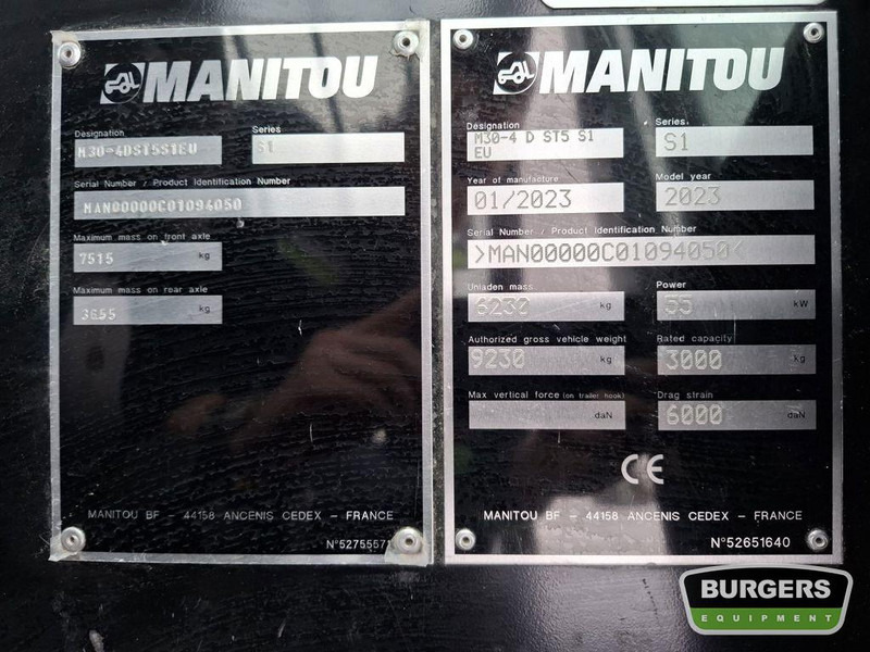 Manitou M30-4 - Empilhador todo-o-terreno: foto 5 Manitou M30-4 - Empilhador todo-o-terreno: foto 5