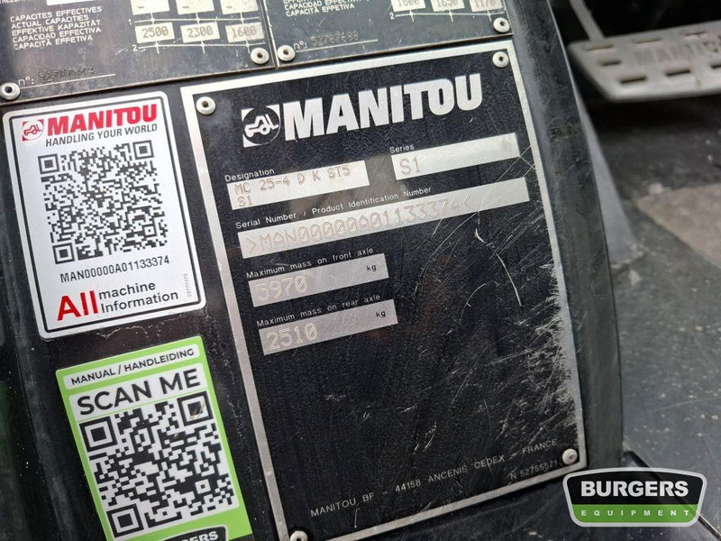 Manitou MC 25-4 D K ST5 S1 Buggy - Empilhadeira a diesel: foto 5 Manitou MC 25-4 D K ST5 S1 Buggy - Empilhadeira a diesel: foto 5