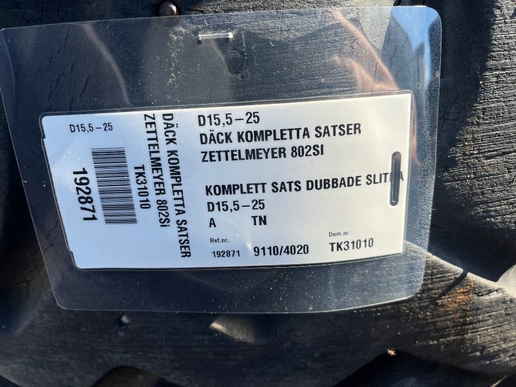 Goodyear 15,5-R25 till Zettelmeyer 802 - Pneu por Máquina de construção: foto 3 Goodyear 15,5-R25 till Zettelmeyer 802 - Pneu por Máquina de construção: foto 3