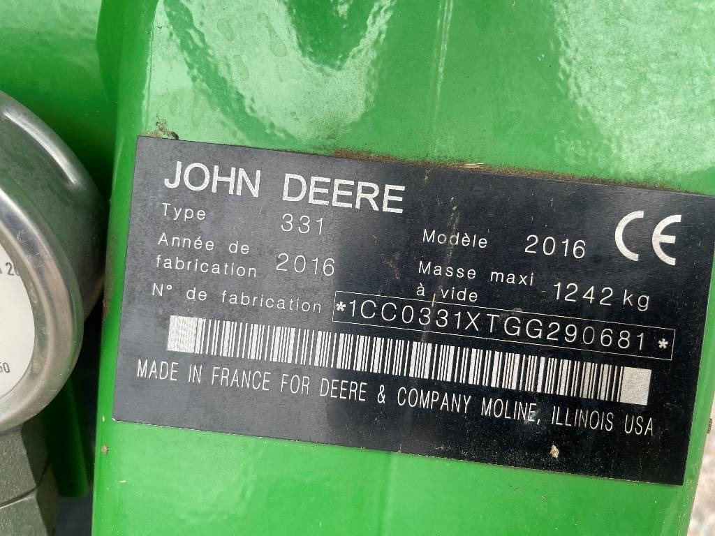 John Deere 331 Dismantled: only spare parts - Gadanheira: foto 3 John Deere 331 Dismantled: only spare parts - Gadanheira: foto 3