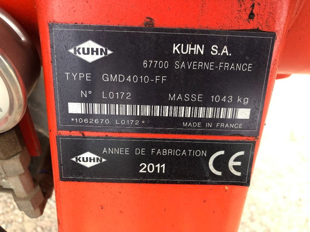 Kuhn GMD 4010 Dismantled: only spare parts - Gadanheira: foto 3 Kuhn GMD 4010 Dismantled: only spare parts - Gadanheira: foto 3