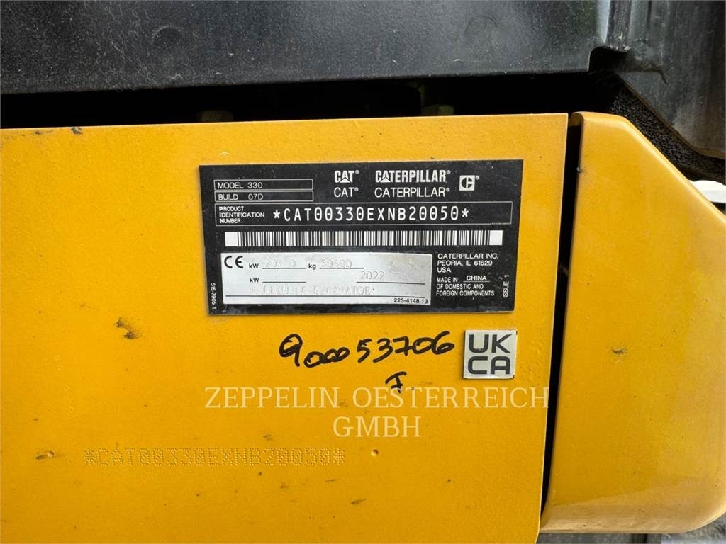 Escavadora de rastos CAT 330-07: foto 6