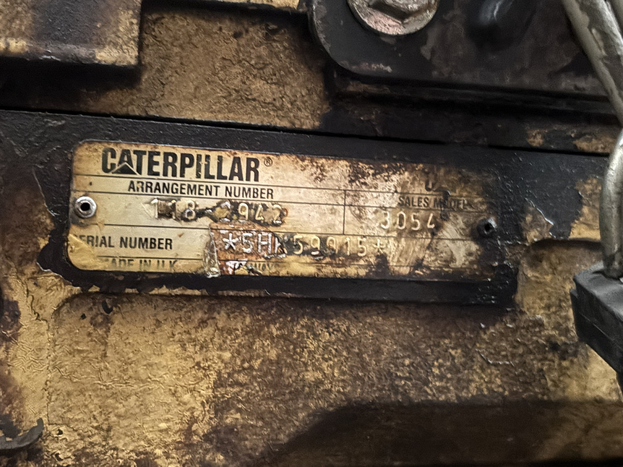 Motor por Máquina de construção Cat Caterpillar Silnik 3054 560 2015 koni rok CZĘŚCI 107-9664: foto 6