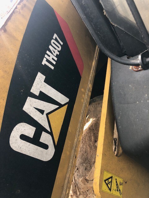 Cabine por Máquina agrícola Cat TH Kabina: foto 6