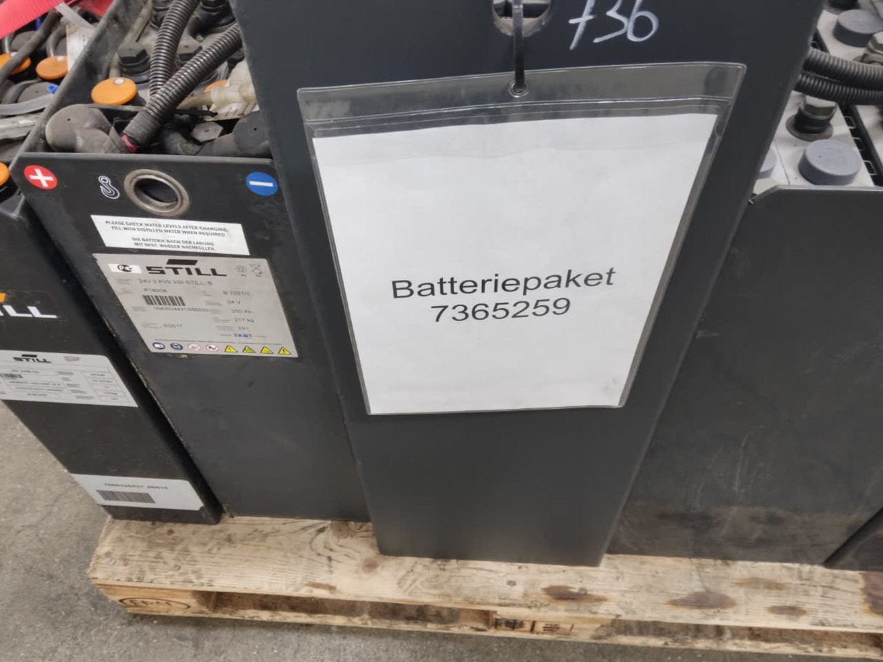 Battery Package 5x Batteries - Bateria automotiva por Equipamento de movimentação: foto 2 Battery Package 5x Batteries - Bateria automotiva por Equipamento de movimentação: foto 2