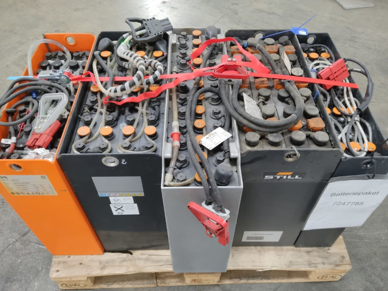 Battery Package 5x Batteries - Bateria automotiva por Equipamento de movimentação: foto 5 Battery Package 5x Batteries - Bateria automotiva por Equipamento de movimentação: foto 5