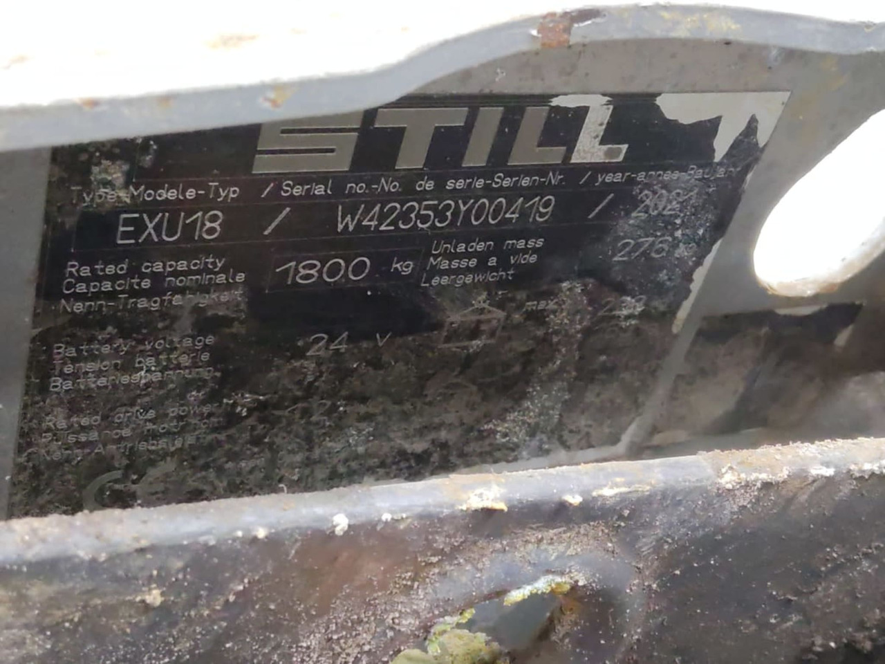 STILL EXU18 - Porta-palete: foto 5 STILL EXU18 - Porta-palete: foto 5