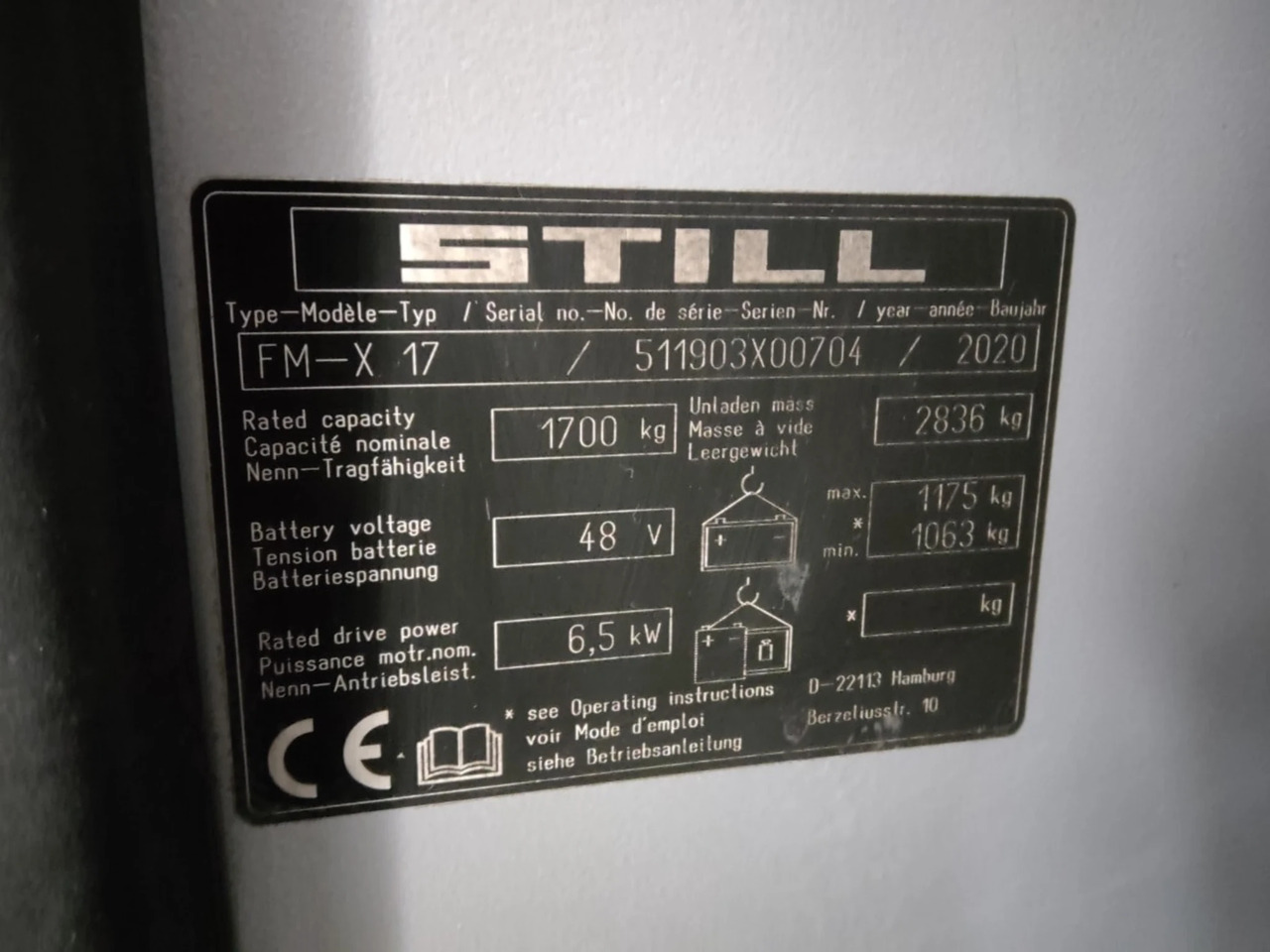 STILL FM-X17 - Empilhador retráctil: foto 2 STILL FM-X17 - Empilhador retráctil: foto 2