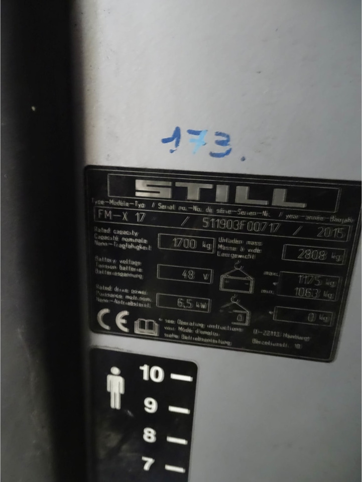 STILL FM-X17 - Empilhador retráctil: foto 2 STILL FM-X17 - Empilhador retráctil: foto 2