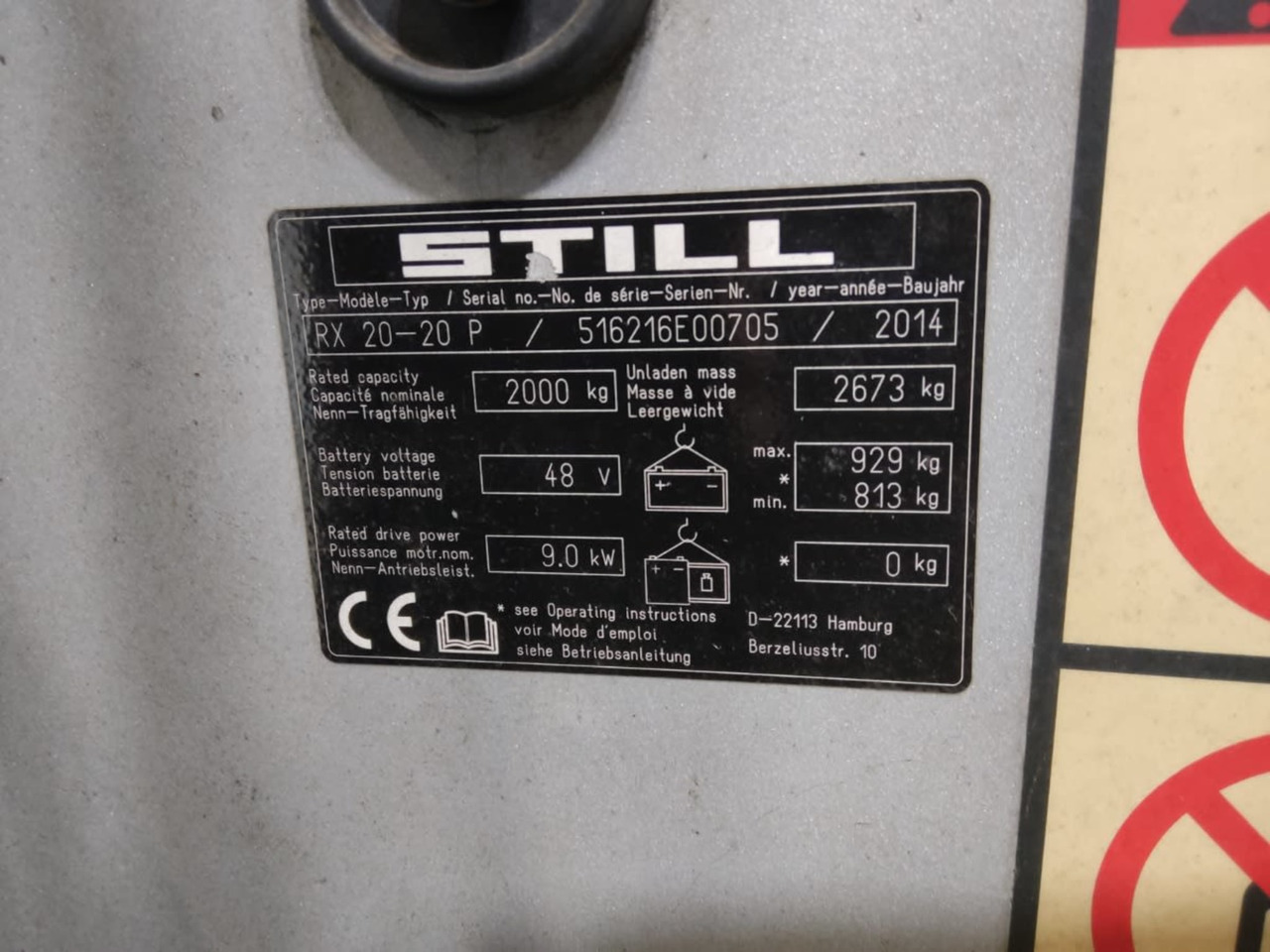 STILL RX20-20 - Empilhadeira elétrica: foto 5 STILL RX20-20 - Empilhadeira elétrica: foto 5