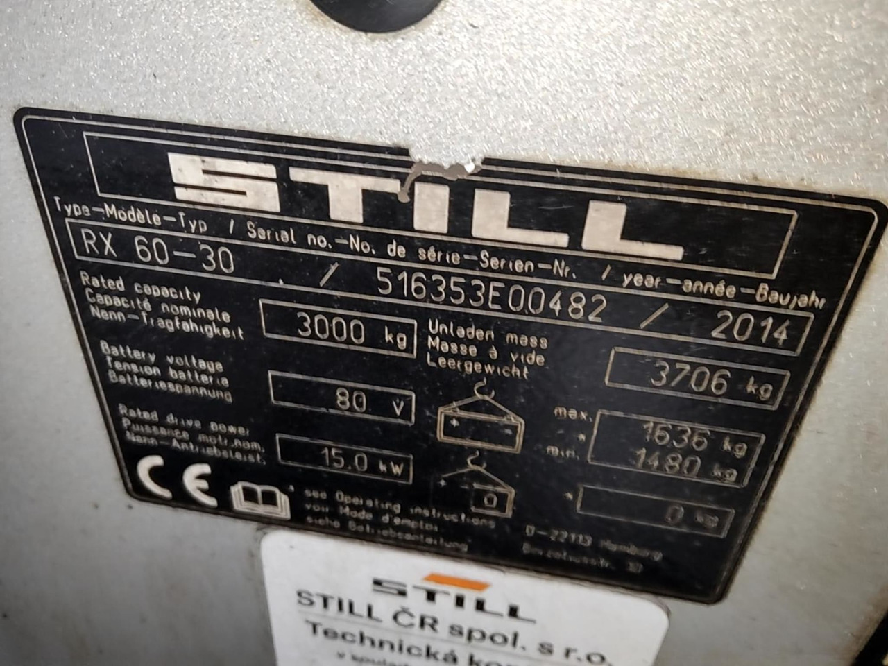 STILL RX60-30 - Empilhadeira elétrica: foto 5 STILL RX60-30 - Empilhadeira elétrica: foto 5
