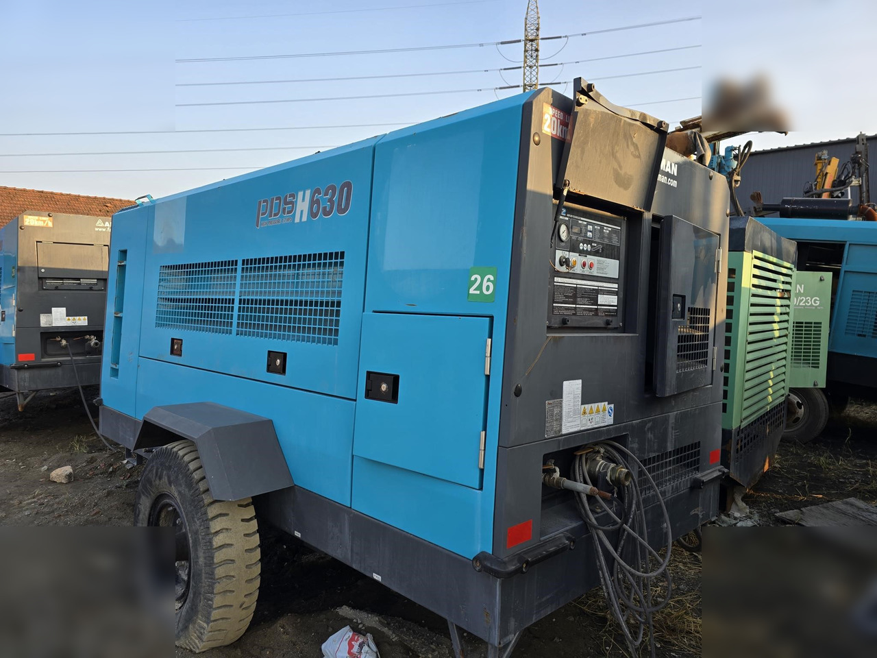 2019 AIRMAN PDSH630S - Compressor de ar: foto 1 2019 AIRMAN PDSH630S - Compressor de ar: foto 1