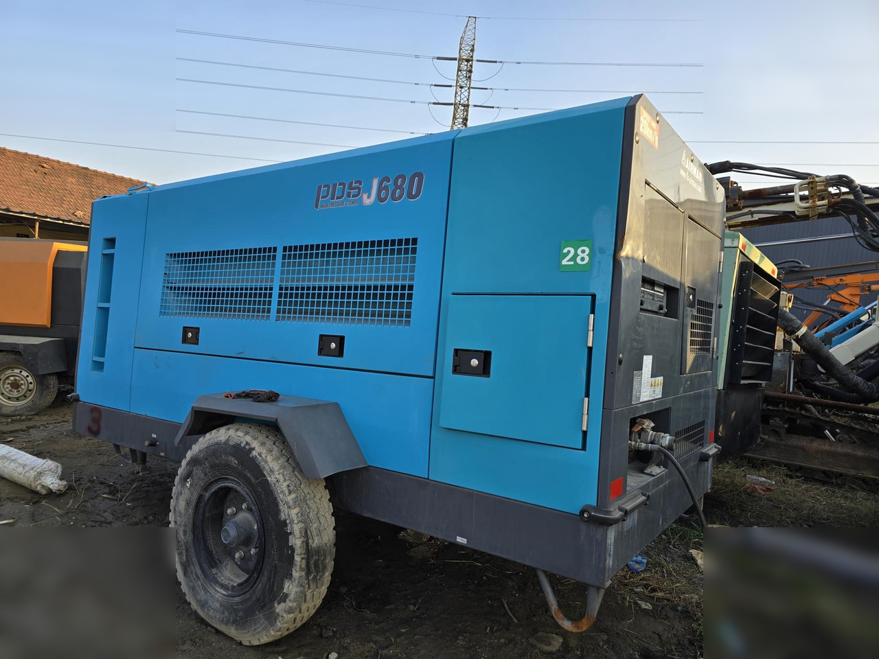 2021 AIRMAN PDSJ680S - Compressor de ar: foto 2 2021 AIRMAN PDSJ680S - Compressor de ar: foto 2