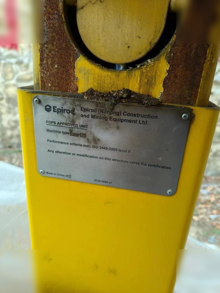 2021 EPIROC BOOMER K111 - Máquina de perfuração direcional: foto 2 2021 EPIROC BOOMER K111 - Máquina de perfuração direcional: foto 2