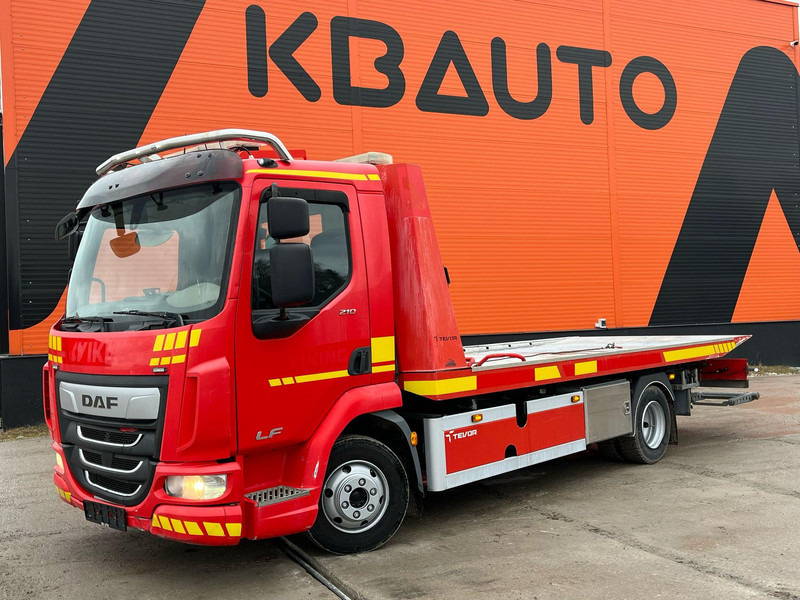 DAF LF 210 4x2 TEVOR ZP30A1 / PLATFORM L=5350 mm - Camião transporte de veículos: foto 1 DAF LF 210 4x2 TEVOR ZP30A1 / PLATFORM L=5350 mm - Camião transporte de veículos: foto 1