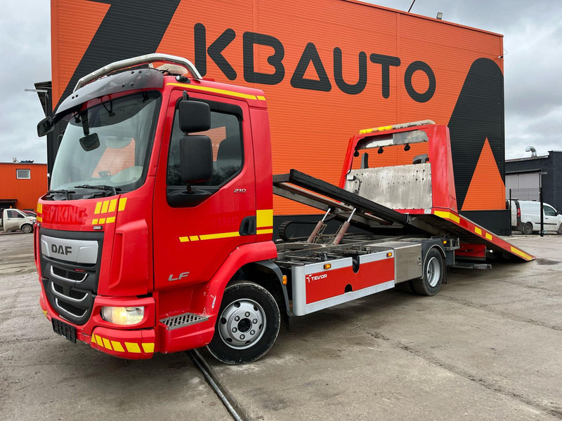 DAF LF 210 4x2 TEVOR ZP30A1 / PLATFORM L=5350 mm - Camião transporte de veículos: foto 2 DAF LF 210 4x2 TEVOR ZP30A1 / PLATFORM L=5350 mm - Camião transporte de veículos: foto 2