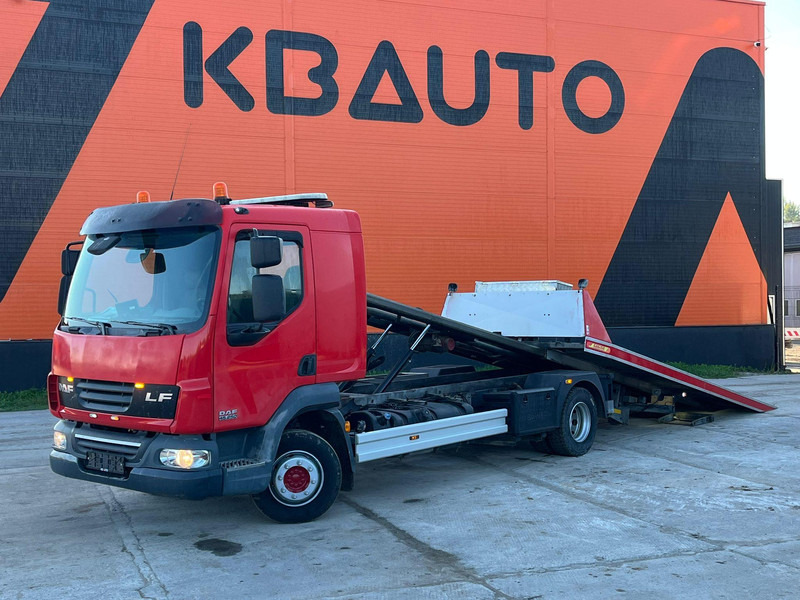 DAF LF 250 4x2 Jige Simplex 5T / 2x WINCH / platform L=5498 mm - Camião transporte de veículos: foto 2 DAF LF 250 4x2 Jige Simplex 5T / 2x WINCH / platform L=5498 mm - Camião transporte de veículos: foto 2