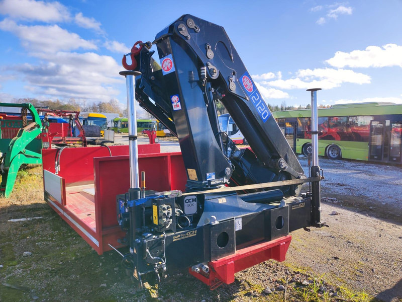 HMF 2120K-RC WITH PLATFORM ALMOST NEW - Grua para camião por Camião: foto 3 HMF 2120K-RC WITH PLATFORM ALMOST NEW - Grua para camião por Camião: foto 3