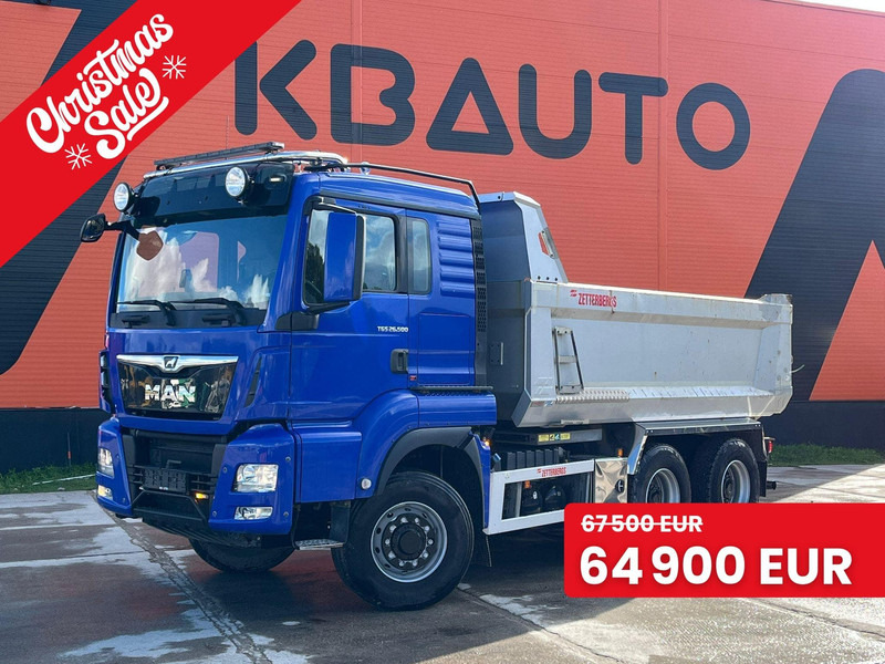 MAN TGS 26.500 6x6 HYDRODRIVE / BOX L=4545 mm - Camião basculante: foto 1 MAN TGS 26.500 6x6 HYDRODRIVE / BOX L=4545 mm - Camião basculante: foto 1