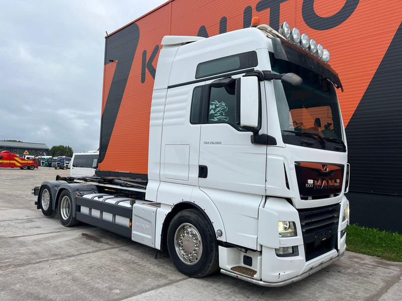MAN TGX 26.500 6x2*4 HIAB XR 21 ton / CHASSIS L=5300 mm - Camião polibenne: foto 3 MAN TGX 26.500 6x2*4 HIAB XR 21 ton / CHASSIS L=5300 mm - Camião polibenne: foto 3