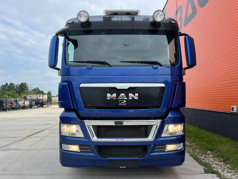 MAN TGX 35.480 8x4*4 HIAB 288E-7 / PLATFORM L=6397 mm - Camião de caixa aberta/ Plataforma, Camião grua: foto 3 MAN TGX 35.480 8x4*4 HIAB 288E-7 / PLATFORM L=6397 mm - Camião de caixa aberta/ Plataforma, Camião grua: foto 3