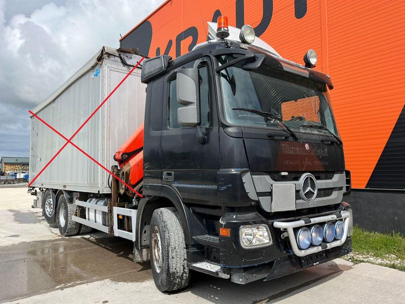 Mercedes-Benz Actros 2536 6x2*4 PK18002 / BOX L=6965 mm - Camião chassi, Camião grua: foto 3 Mercedes-Benz Actros 2536 6x2*4 PK18002 / BOX L=6965 mm - Camião chassi, Camião grua: foto 3