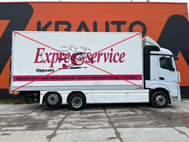 Mercedes-Benz Actros 2545 6x2*4 BOX L=7445 mm - Camião chassi: foto 4 Mercedes-Benz Actros 2545 6x2*4 BOX L=7445 mm - Camião chassi: foto 4