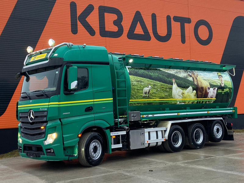 Mercedes-Benz Actros 3563 8x4*4 RETARDER / TANK 34000 l - Caminhão tanque: foto 1 Mercedes-Benz Actros 3563 8x4*4 RETARDER / TANK 34000 l - Caminhão tanque: foto 1