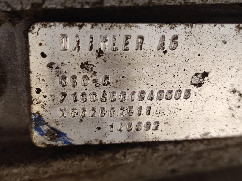 Mercedes-Benz Atego G 90-6 MANUAL GEARBOX / LOW MILEAGE - Caixa de velocidade por Camião: foto 5 Mercedes-Benz Atego G 90-6 MANUAL GEARBOX / LOW MILEAGE - Caixa de velocidade por Camião: foto 5