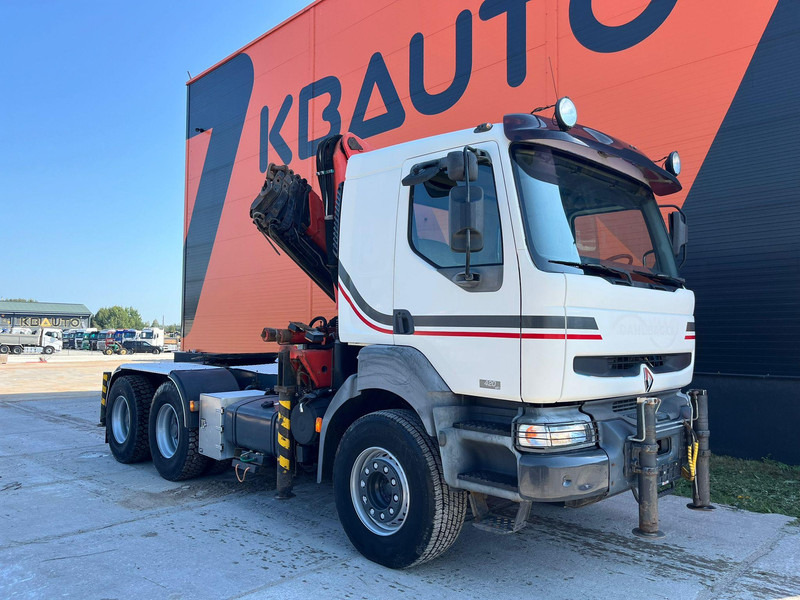Renault 420 DCI 6x4 FULL STEEL / PK32080 - Camião de caixa aberta/ Plataforma, Camião grua: foto 4 Renault 420 DCI 6x4 FULL STEEL / PK32080 - Camião de caixa aberta/ Plataforma, Camião grua: foto 4