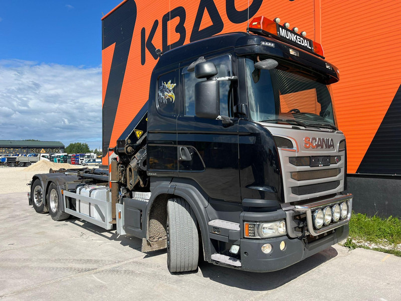 Scania G 440 6x2*4 PK22002 + JIB / PALFINGER 20 ton / L=5000 mm - Camião polibenne, Camião grua: foto 4 Scania G 440 6x2*4 PK22002 + JIB / PALFINGER 20 ton / L=5000 mm - Camião polibenne, Camião grua: foto 4