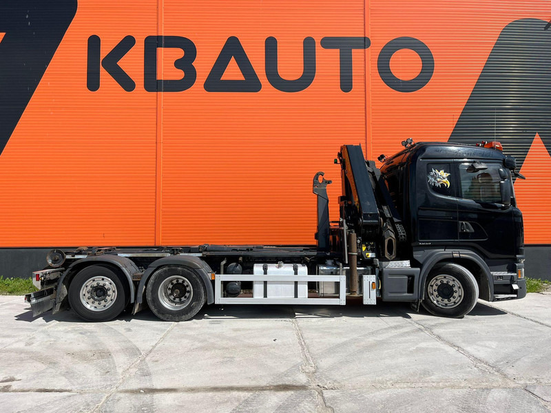 Scania G 440 6x2*4 PK22002 + JIB / PALFINGER 20 ton / L=5000 mm - Camião polibenne, Camião grua: foto 5 Scania G 440 6x2*4 PK22002 + JIB / PALFINGER 20 ton / L=5000 mm - Camião polibenne, Camião grua: foto 5