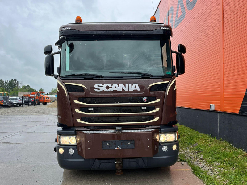 Scania G 450 8x2*6 HIAB 622E-8 + JIB / PLATFORM L=6715 mm - Camião de caixa aberta/ Plataforma, Camião grua: foto 3 Scania G 450 8x2*6 HIAB 622E-8 + JIB / PLATFORM L=6715 mm - Camião de caixa aberta/ Plataforma, Camião grua: foto 3