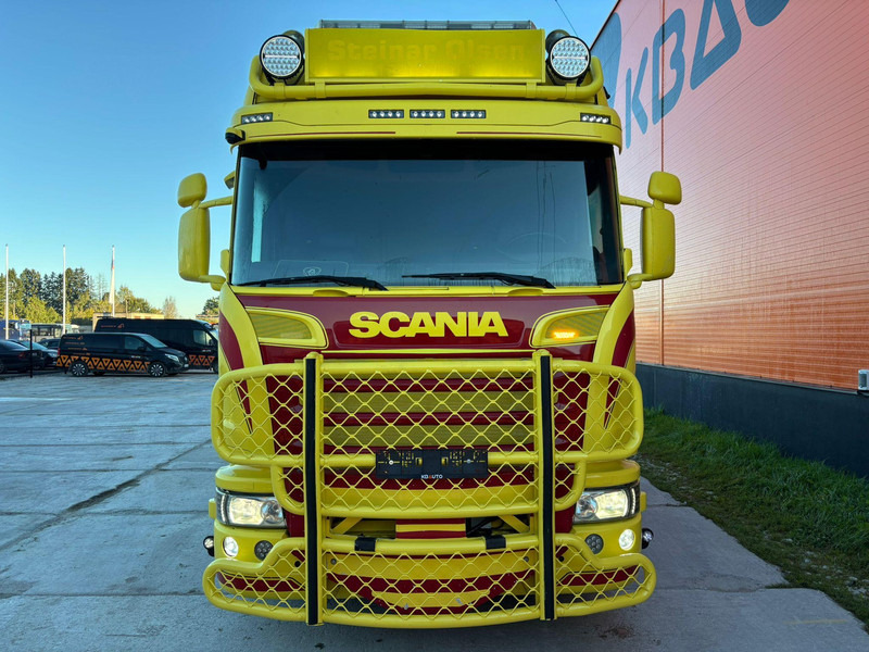 Scania G 490 8x4*4 PK 65002 SH / JIB CONNECTION / PLATFORM L=6301-7499 mm - Camião de caixa aberta/ Plataforma, Camião grua: foto 3 Scania G 490 8x4*4 PK 65002 SH / JIB CONNECTION / PLATFORM L=6301-7499 mm - Camião de caixa aberta/ Plataforma, Camião grua: foto 3