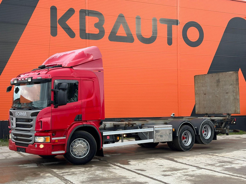 Scania P 440 6x2 FOR SALE AS CHASSIS / RETARDER / CHASSIS L=7741 mm - Camião chassi: foto 1 Scania P 440 6x2 FOR SALE AS CHASSIS / RETARDER / CHASSIS L=7741 mm - Camião chassi: foto 1