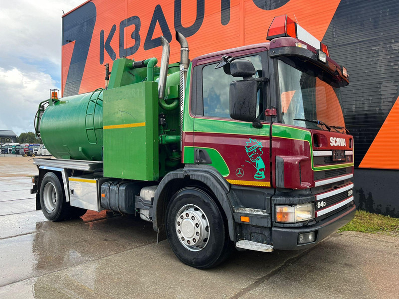 Scania P 94 4x2 TANK 9000 I + 1200 l / VACUUM Jurop PR150 / PRESSURE Pratissoli 150 bar / 102 l/min - Caminhão limpa fossa: foto 4 Scania P 94 4x2 TANK 9000 I + 1200 l / VACUUM Jurop PR150 / PRESSURE Pratissoli 150 bar / 102 l/min - Caminhão limpa fossa: foto 4