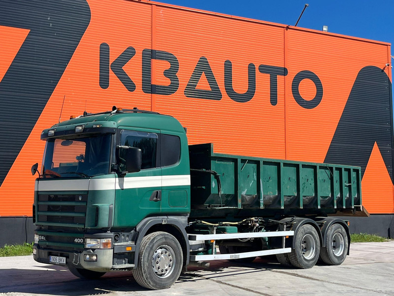 Scania R 124 400 6x2 MARREL AL 20 ton / L=5600 mm / BOX FOR SALE SEPARATELY - Camião polibenne: foto 2 Scania R 124 400 6x2 MARREL AL 20 ton / L=5600 mm / BOX FOR SALE SEPARATELY - Camião polibenne: foto 2