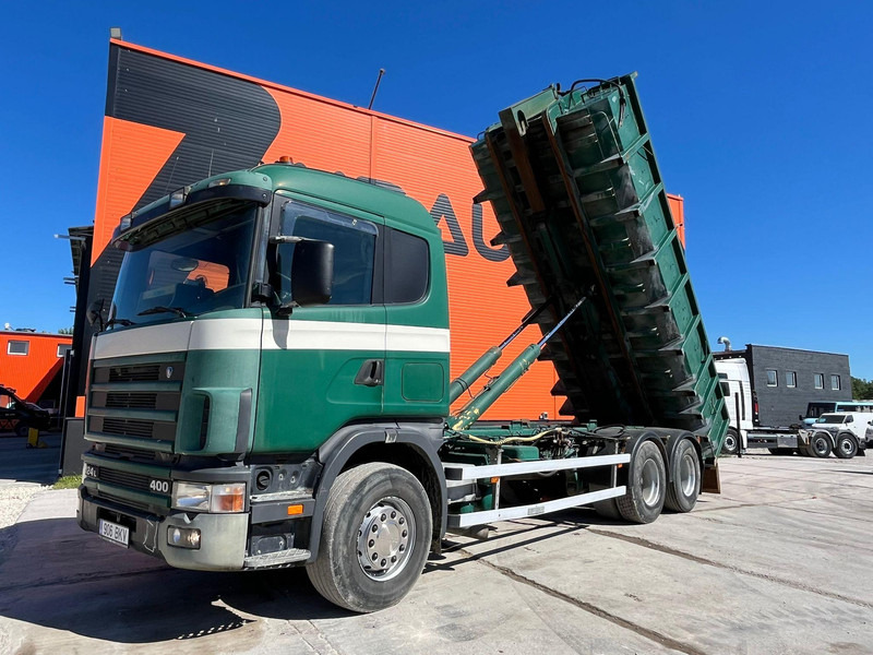 Camião polibenne Scania R 124 400 6x2 MARREL AL 20 ton / L=5600 mm / BOX FOR SALE SEPARATELY: foto 9