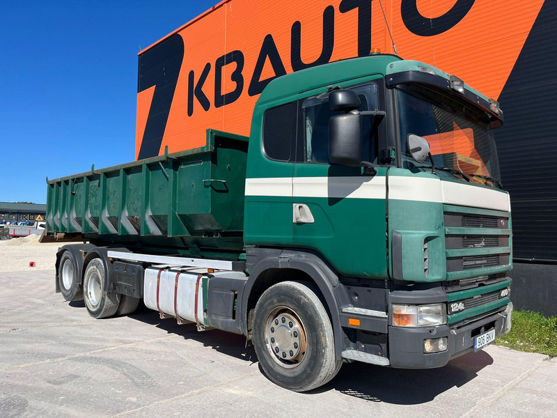 Scania R 124 400 6x2 MARREL AL 20 ton / L=5600 mm / BOX FOR SALE SEPARATELY - Camião polibenne: foto 4 Scania R 124 400 6x2 MARREL AL 20 ton / L=5600 mm / BOX FOR SALE SEPARATELY - Camião polibenne: foto 4