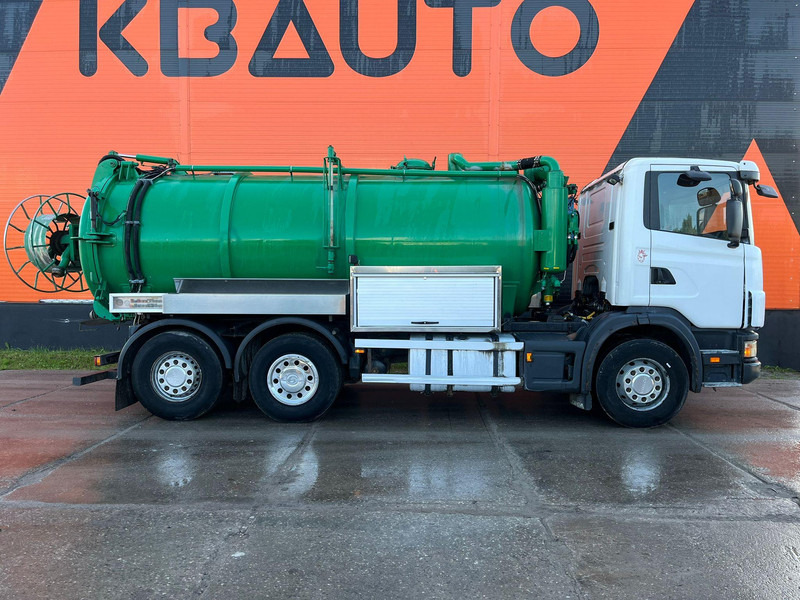 Scania R 124 6x2*4 TANK 1500 I + 13000 l / VACUUM Moro PM200 year 2015 / PRESSURE Pratissoli 500 bar / 200 l/min - Caminhão limpa fossa: foto 3 Scania R 124 6x2*4 TANK 1500 I + 13000 l / VACUUM Moro PM200 year 2015 / PRESSURE Pratissoli 500 bar / 200 l/min - Caminhão limpa fossa: foto 3