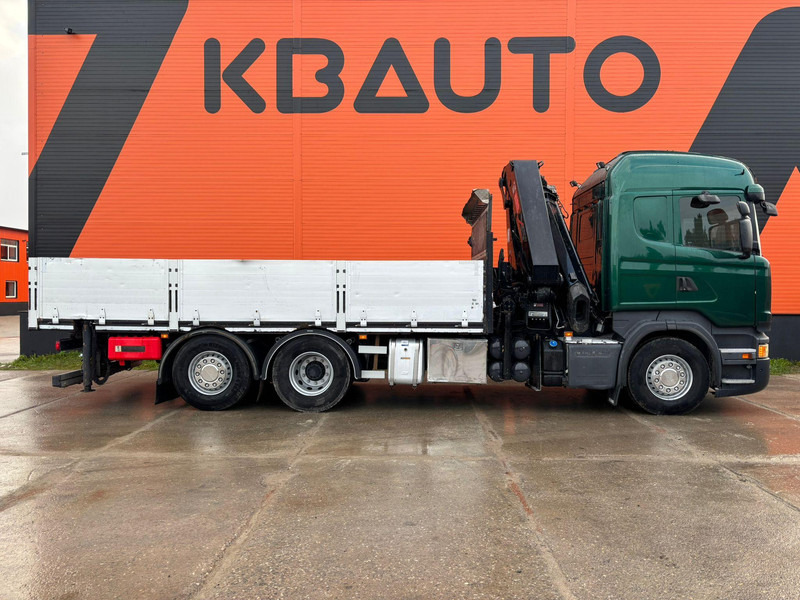 Scania R 410 6x2 HIAB 322EP-5 HIPRO / PLATFORM L=6131 mm - Camião de caixa aberta/ Plataforma, Camião grua: foto 5 Scania R 410 6x2 HIAB 322EP-5 HIPRO / PLATFORM L=6131 mm - Camião de caixa aberta/ Plataforma, Camião grua: foto 5