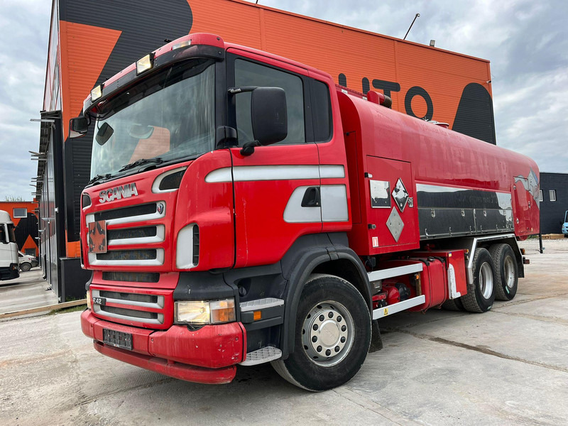 Scania R 420 6x2 ADR / STAINLESS STEEL TANK 9500 l / FULL STEEL SUSPENSION - Caminhão tanque: foto 2 Scania R 420 6x2 ADR / STAINLESS STEEL TANK 9500 l / FULL STEEL SUSPENSION - Caminhão tanque: foto 2